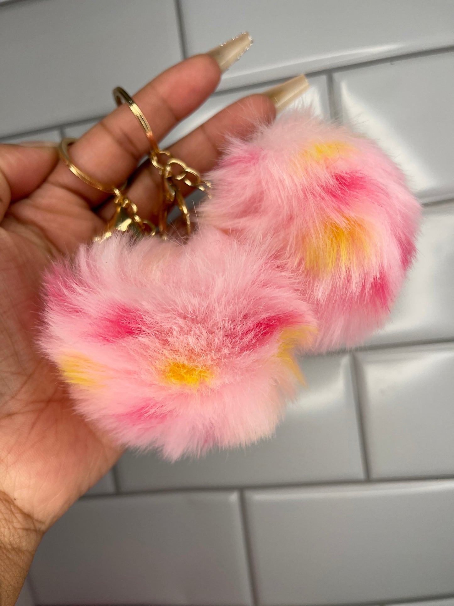 Fuzzy pom-poms
