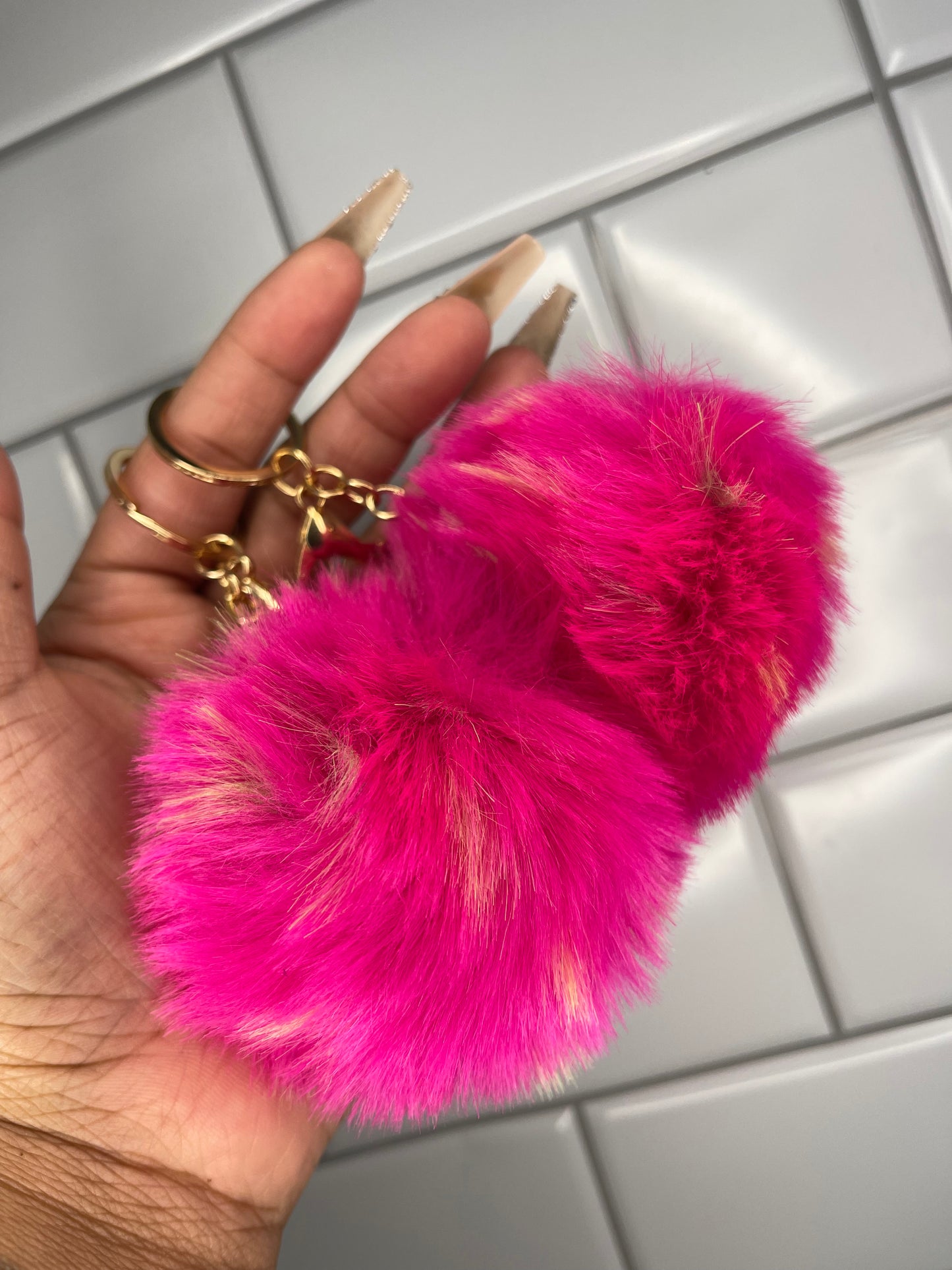 Fuzzy pom-poms