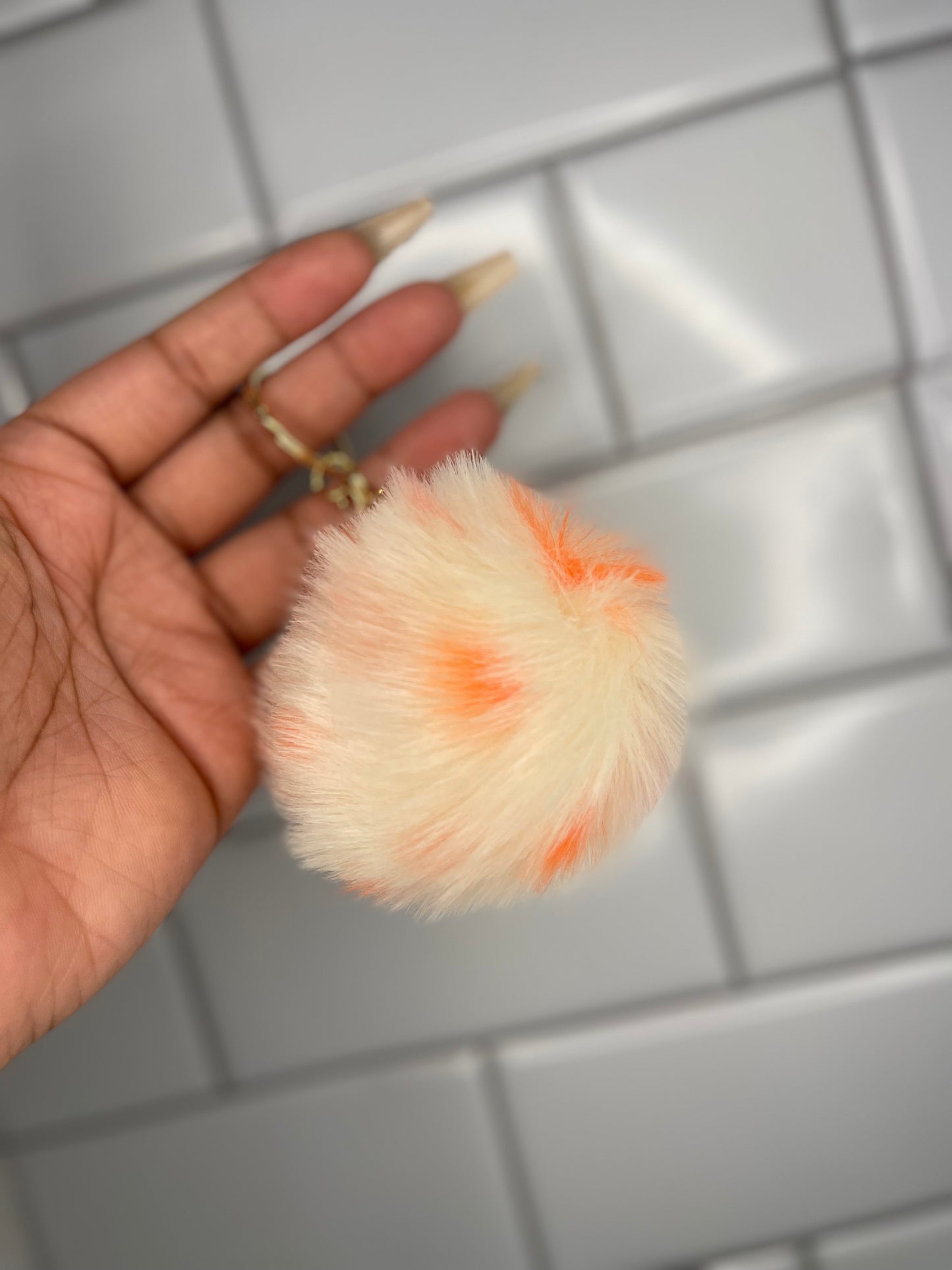 Fuzzy pom-poms
