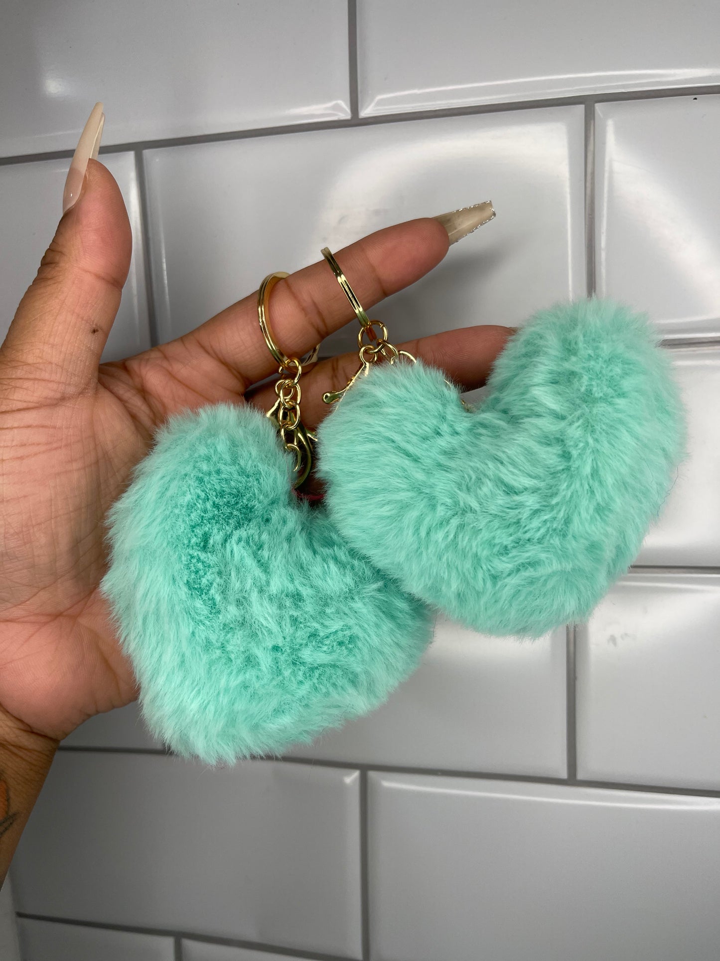 Fuzzy pom-poms