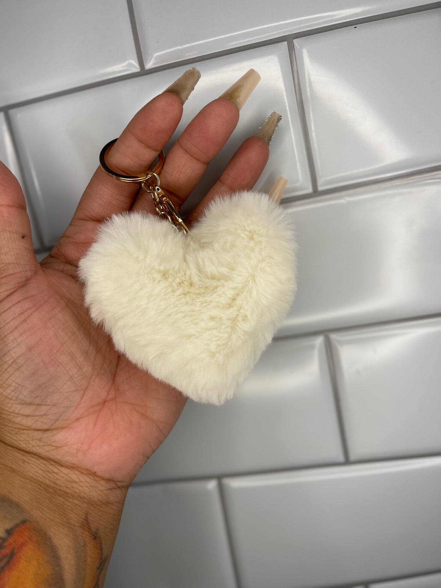 Fuzzy pom-poms