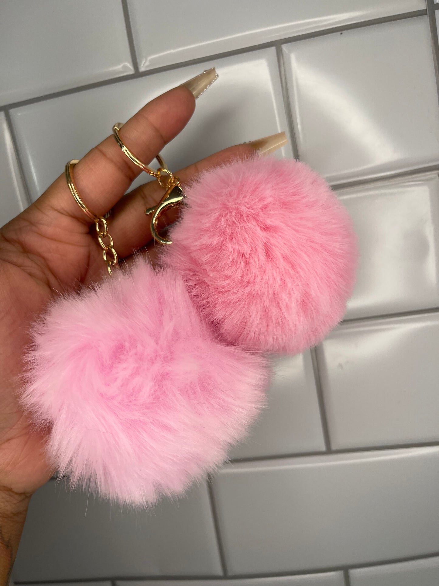 Fuzzy pom-poms