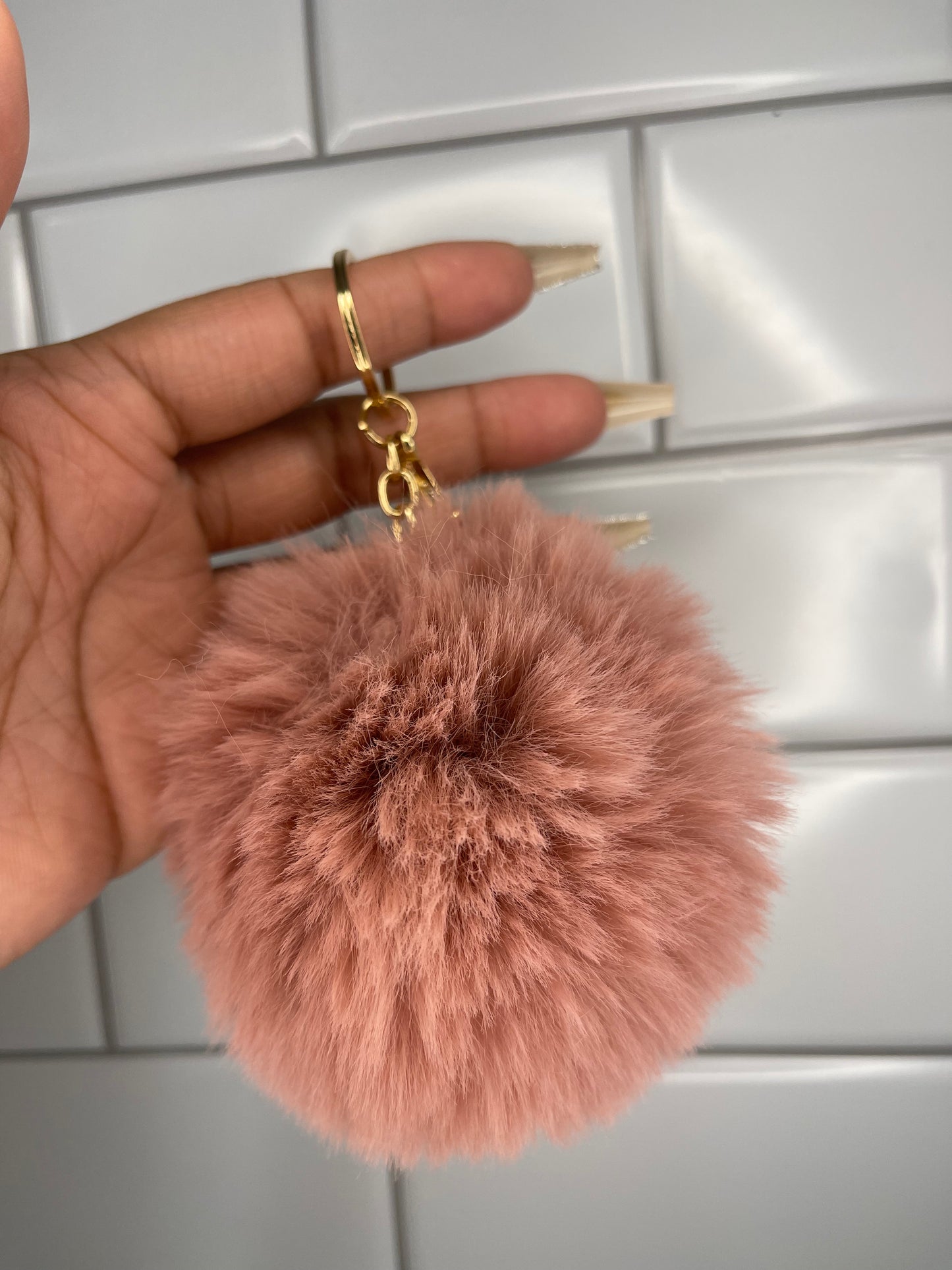 Fuzzy pom-poms