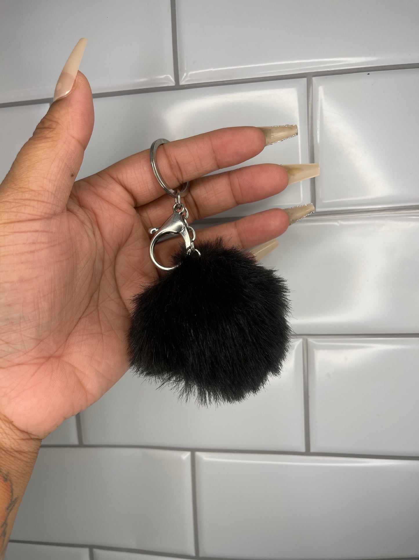 Fuzzy pom-poms
