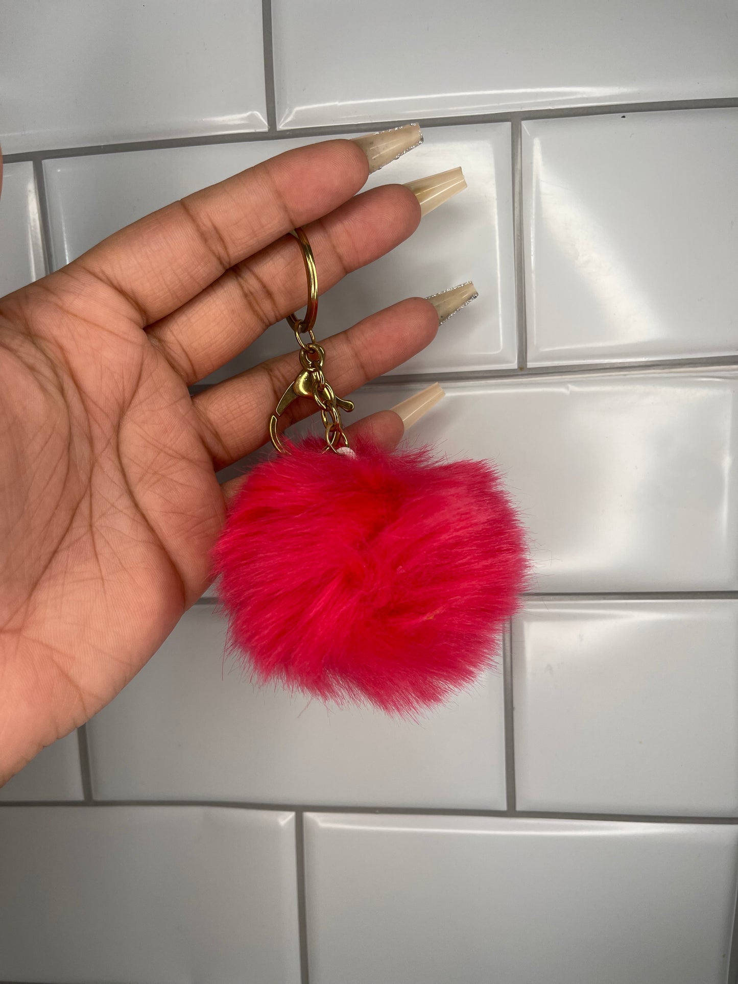 Fuzzy pom-poms