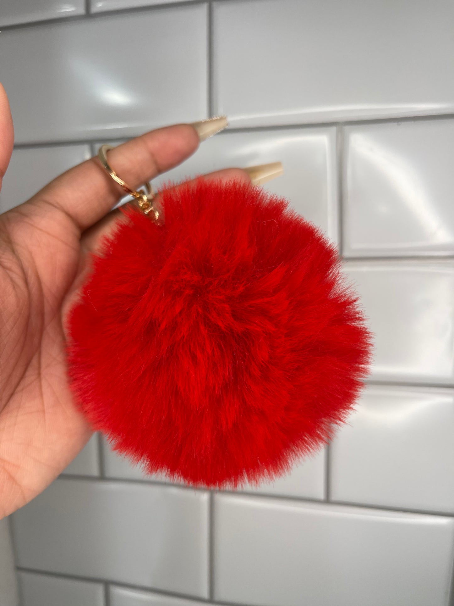 Fuzzy pom-poms