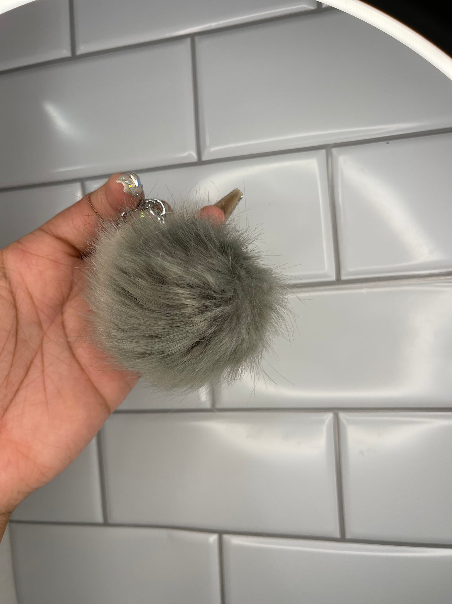 Fuzzy pom-poms