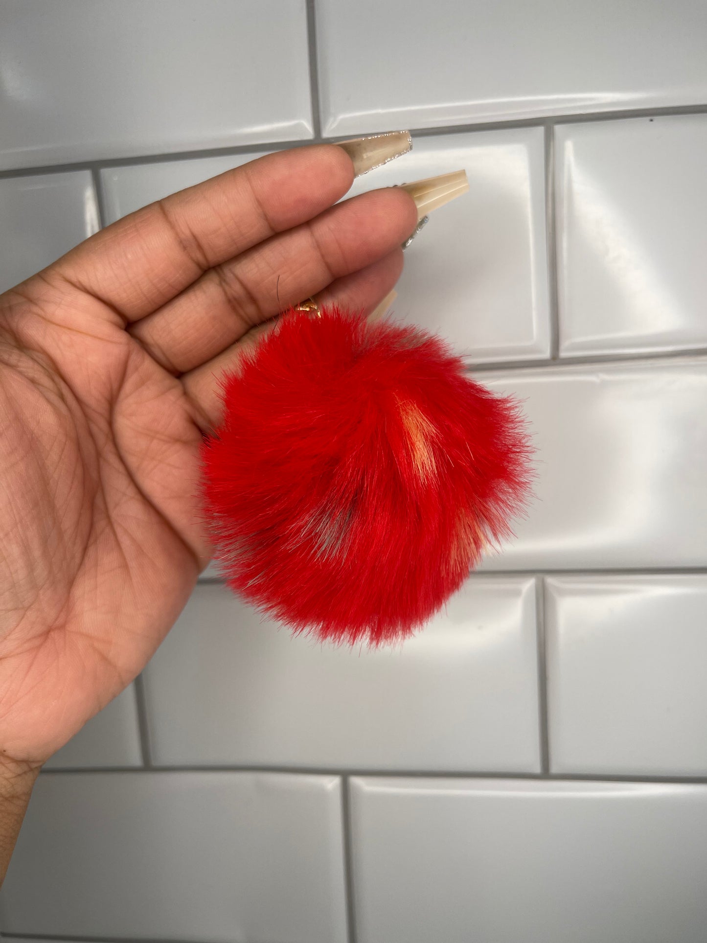 Fuzzy pom-poms