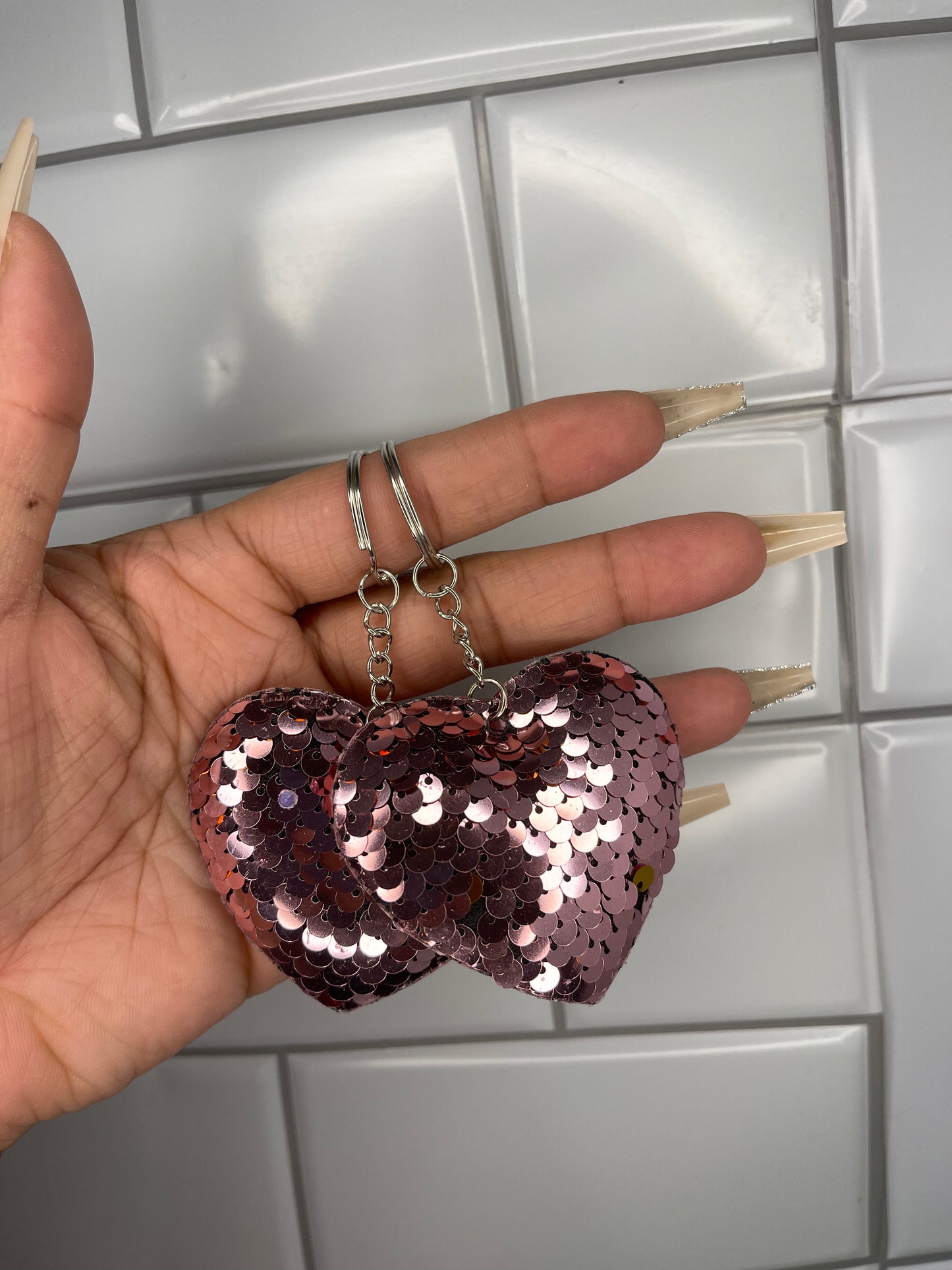 Heart keychain