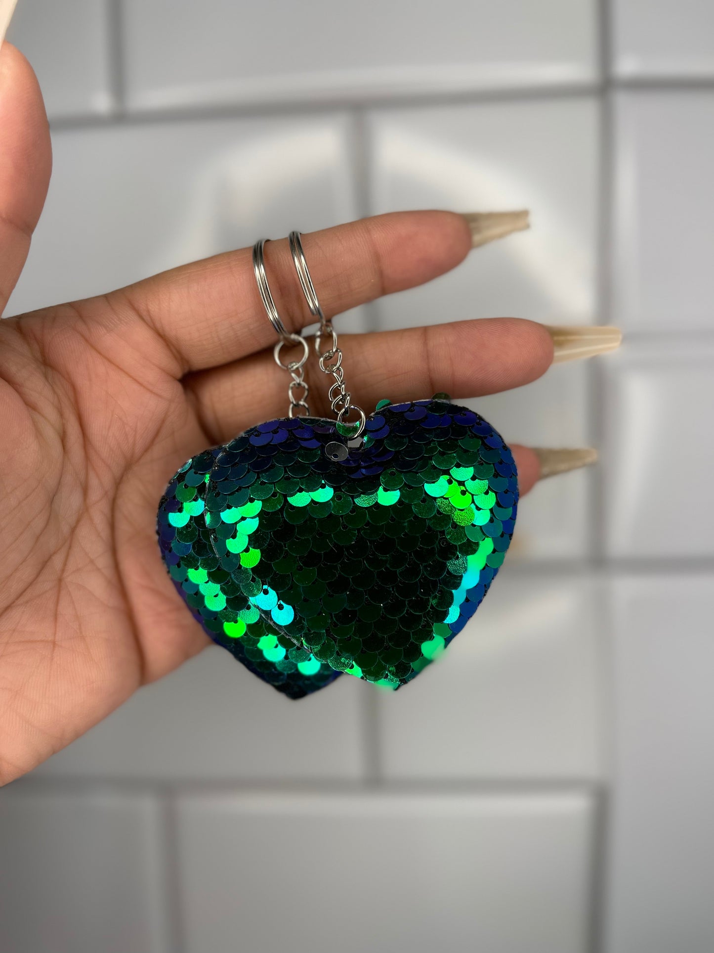Heart keychain