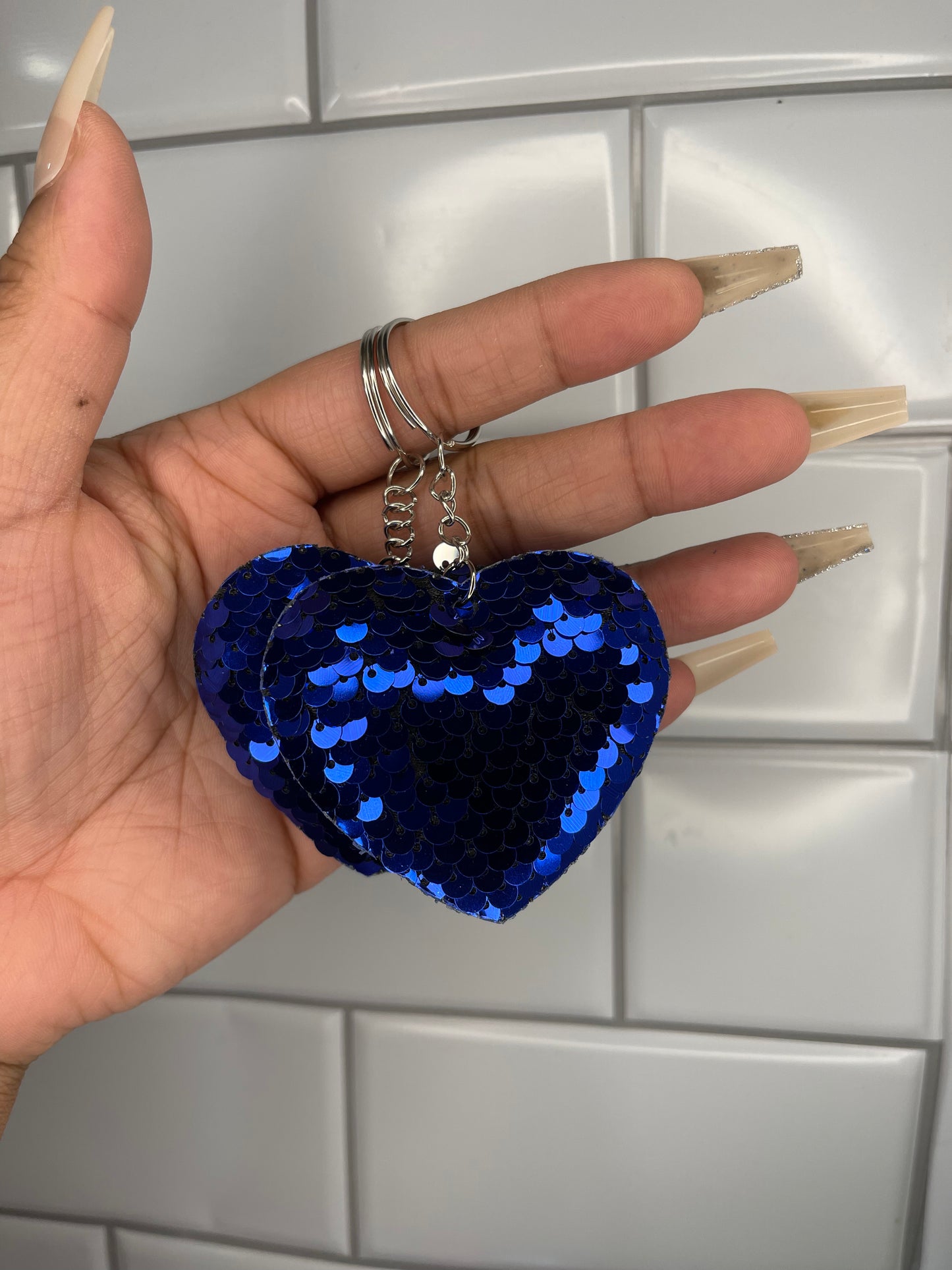 Heart keychain