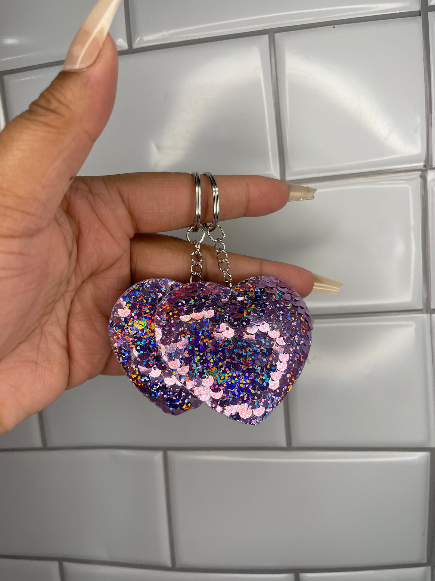 Heart keychain