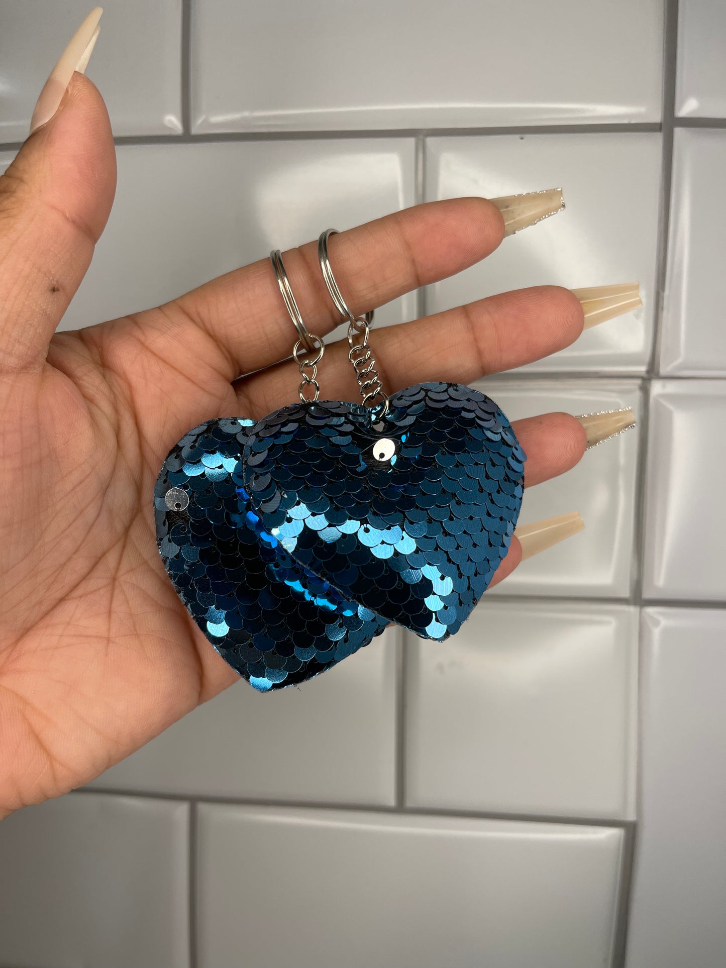 Heart keychain