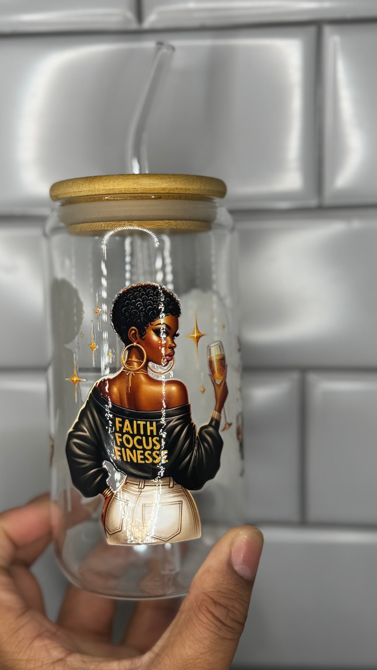 Glass Custom Cups
