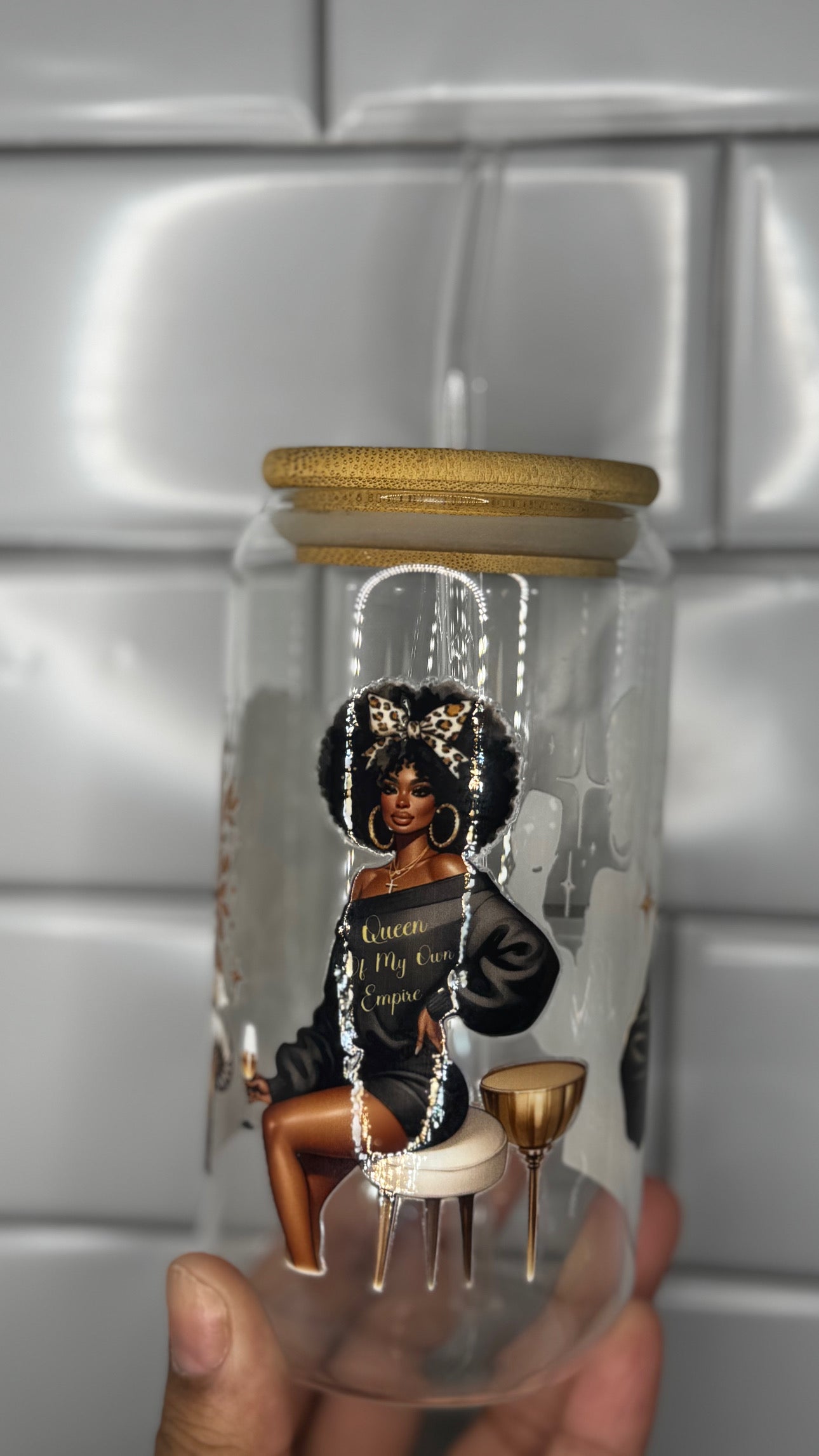 Glass Custom Cups
