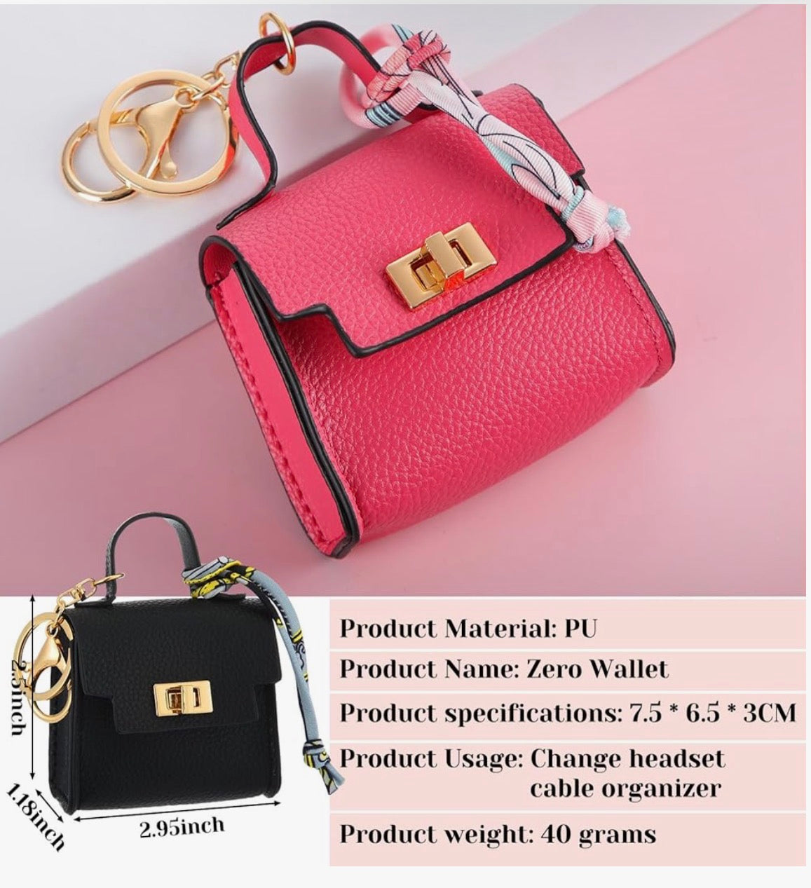 Mini Purses Keychain